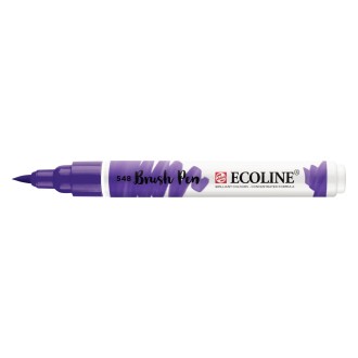 Fix akvarelový Ecoline štětečkový hrot, 548 Blue Violet