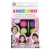 Snazaroo - barvy na obličej, 8x2,1 g, štěteček