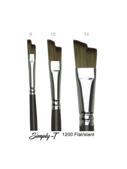 Štetec Simply-T Academy, Flat/slant "schody"