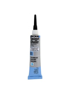 Kontura na hedvábí Pébéo Gutta 20 ml, 01 - Bezbarvá