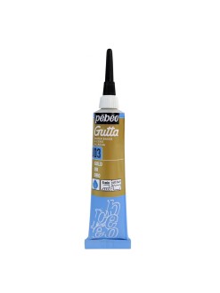 Kontura na hedvábí Pébéo Gutta 20 ml, 03 - zlatá