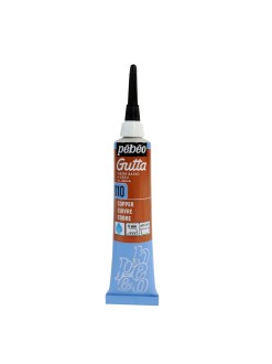 Kontura na hedvábí Pébéo Gutta 20 ml, 10 - Měděná