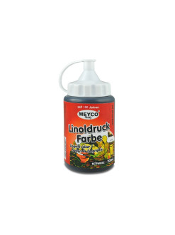 Barva na linoryt Meyco černá (black) 200 ml