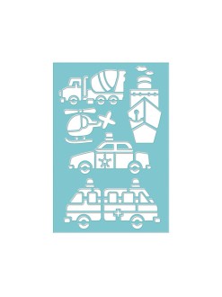 Šablona policie 19 x 28 cm