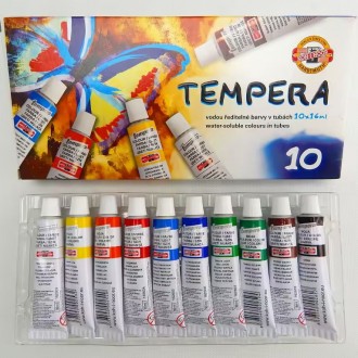 Tempery Koh-i-noor 10x16ml