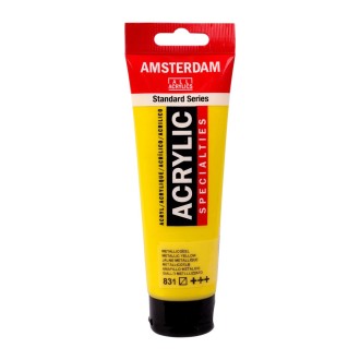 ROYAL TALENS Akrylová barva AMSTERDAM 120 ml, 831 - Metallic Yellow