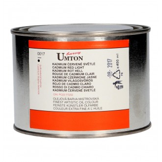 UMTON olejová barva – Kadmium červené světlé 400 ml