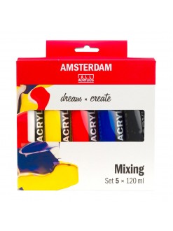 AMSTERDAM sada akrylových barev Standard series pro míchání 5x120ml