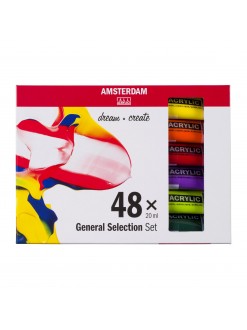 AMSTERDAM sada akrylových barev Standard series 48x20 ml