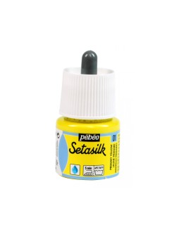 Pébéo Setasilk barva na hedvábí 45 ml, Základní žlutá