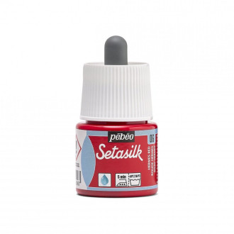 Pébéo Setasilk barva na hedvábí 45 ml, Hermes červená