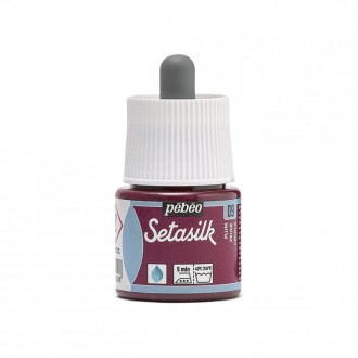 Pébéo Setasilk barva na hedvábí 45 ml, Švestkově fialová