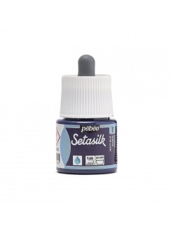 Pébéo Setasilk barva na hedvábí 45 ml, Námořní modř