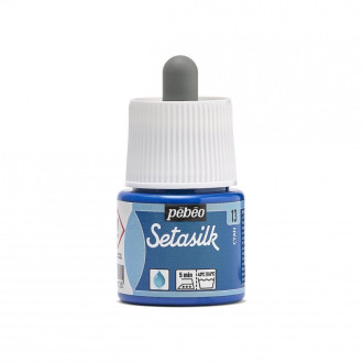 Pébéo Setasilk barva na hedvábí 45 ml, Cyan