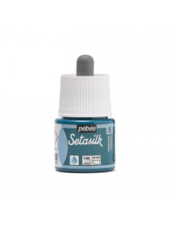 Pébéo Setasilk barva na hedvábí 45 ml, Tyrkysová