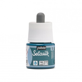 Pébéo Setasilk barva na hedvábí 45 ml, Tyrkysová