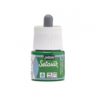 Pébéo Setasilk barva na hedvábí 45 ml, Orientální zelená