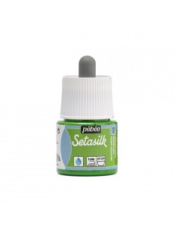 Pébéo Setasilk barva na hedvábí 45 ml, luční zelená
