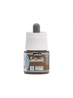 Pébéo Setasilk barva na hedvábí 45 ml, Kaštanově hnědá
