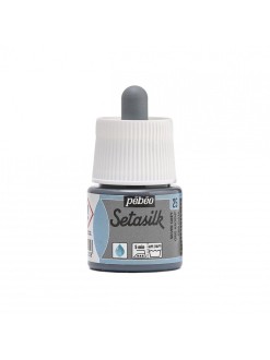 Pébéo Setasilk barva na hedvábí 45 ml, Stříbrnošedá