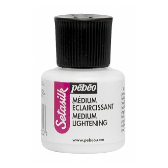 Pébéo Setasilk médium pro zesvětlování barev (Lightening medium), 45 ml