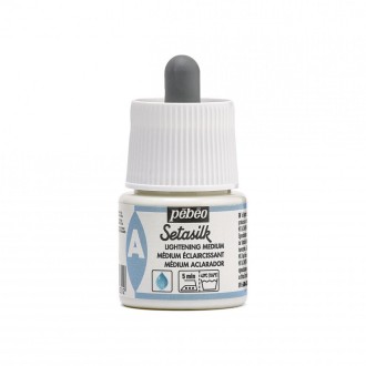 Pébéo Setasilk médium pro zesvětlování barev (Lightening medium), 45 ml