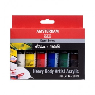 Akryl Amsterdam Expert Trial sada - 6x20 ml