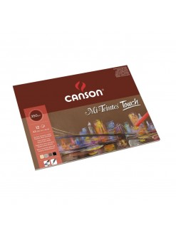 Canson Mi Teintes Touch skicák - 4 barvy,12 listů,350g, A3