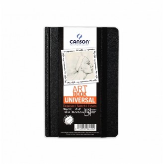 Canson ArtBook Universal 112 listů, 96g, 10,2 x 15 cm