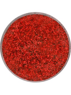 Třpytky (glittery) 12g, červená
