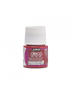 PÉBÉO DECO Akrylová barva 45 ml matná tekutá, 24 - Červená