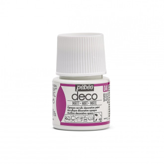 PÉBÉO DECO Akrylová barva 45 ml matná tekutá, 41 - bílá