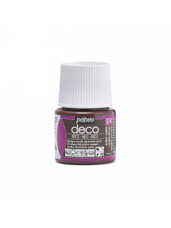 PÉBÉO DECO Akrylová barva 45 ml matná tekutá, 74 - Burnt Umber
