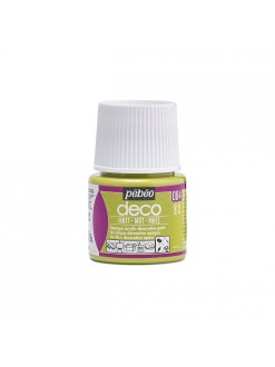 PÉBÉO DECO Akrylová barva 45 ml matná tekutá, 84 - Anis