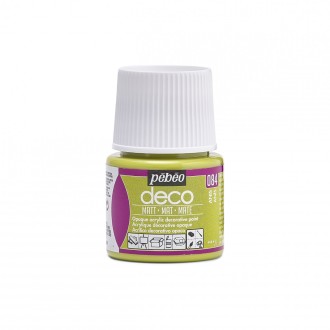 PÉBÉO DECO Akrylová barva 45 ml matná tekutá, 84 - Anis