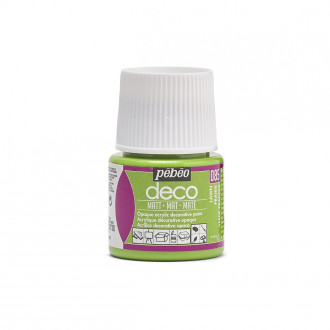 PÉBÉO DECO Akrylová barva 45 ml matná tekutá, 85 - Zelená