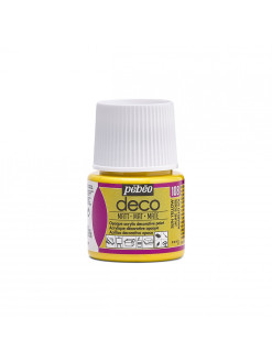 PÉBÉO DECO Akrylová barva 45 ml matná tekutá, 108 - Yellow Sun