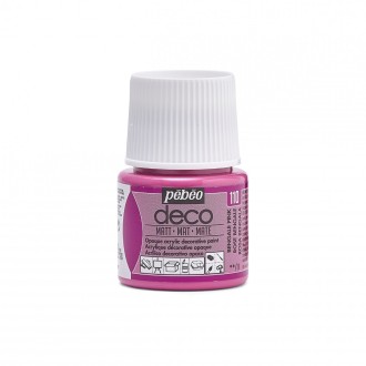 PÉBÉO DECO Akrylová barva 45 ml matná tekutá, 110 - Růžová