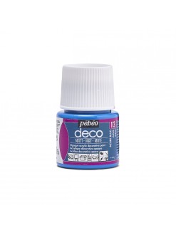 PÉBÉO DECO Akrylová barva 45 ml matná tekutá, 113 - Azur