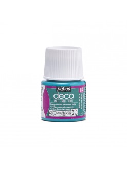 PÉBÉO DECO Akrylová barva 45 ml matná tekutá, 114 - Oriental Blue