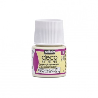 PÉBÉO DECO Akrylová barva 45 ml matná tekutá, 116 - Krémová