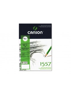 Canson 1557 skicový blok (A5, 120 g, 50 listů)