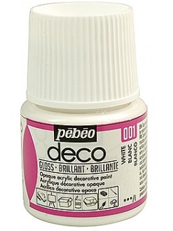 PÉBÉO DÉCO Akrylová barva 45 ml Lesk tekutá, 119 - light yellow