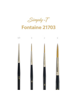 Štětec na akvarel Fontaine - liner