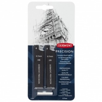 Derwent Mech Pencil Refill Set 0.7