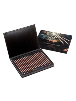 Sada metalických pastelek Derwent Metallic - 20 barev