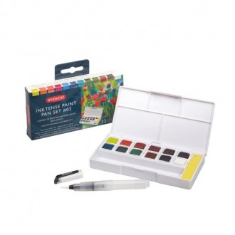 Derwent Inktense paint pan set 12 ks #2