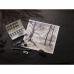 Derwent Graphitint paint pan set směs grafitu s barvou 12 půl panviček