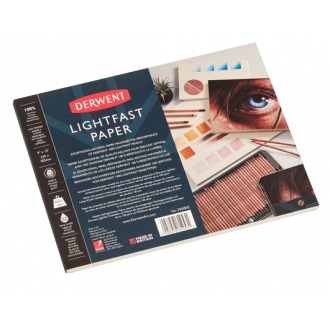 Derwent Lightfast Paper pad 17,8 x 25,4 cm 100% bavlna, 300 g/m2