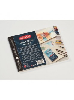 Skicák Derwent Inktense Paper Pad 22,9 x 30,5 cm - 100% bavlna, 300 g/m2, 20 listů